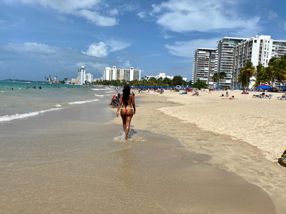 Hobie Oceanfront Apartment At Isla Verde San Juan Esterno foto